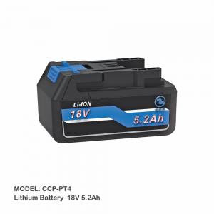 CCP-PT4 CCP-PT4 Cordless Tools 18V 5.2Ah Li-Ion Battery